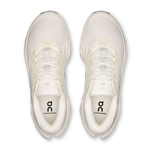 ON FOOTWEAR Men's Cloudrunner 3 White/Glacier Running Shoe