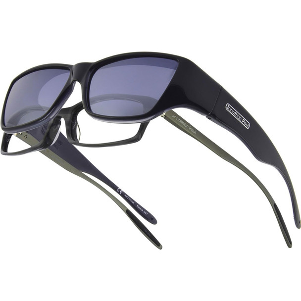 JONATHAN PAUL Neera Midnight Oil/Gray Lens Large Sunglasses (1082846)