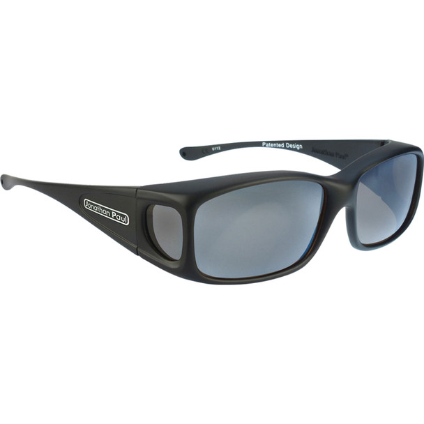 JONATHAN PAUL Razor Matte Black/Gray Lens Small Sunglasses (1082883)