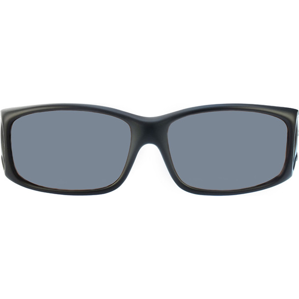 JONATHAN PAUL Razor Matte Black/Gray Lens Small Sunglasses (1082883)