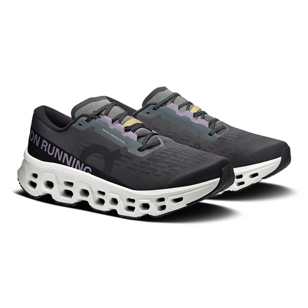 ON FOOTWEAR Men's Cloudmonster 3 Eclipse/Frost Running Shoe
