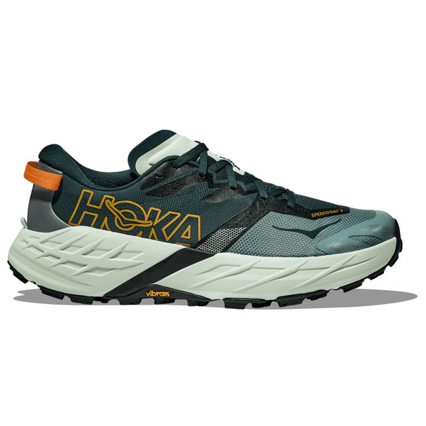 HOKA Men's Speedgoat 7 Wide Bay Leaf/Sea Glass Running Shoes