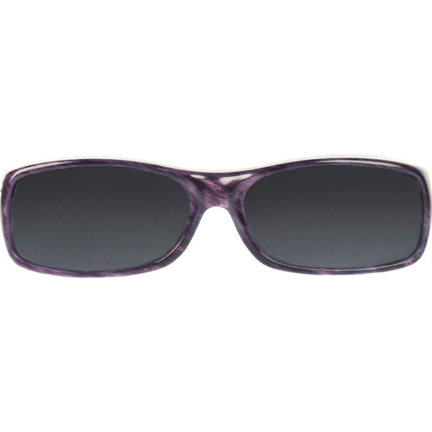 JONATHAN PAUL Aria Purple Heart/Gray Lens Large Sunglasses (1082748)