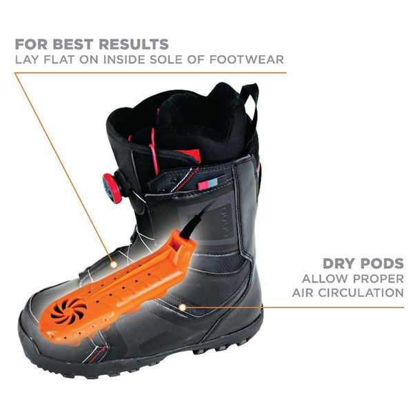 DRYGUY Travel Dry DX Orange Boot Dryer (02140)
