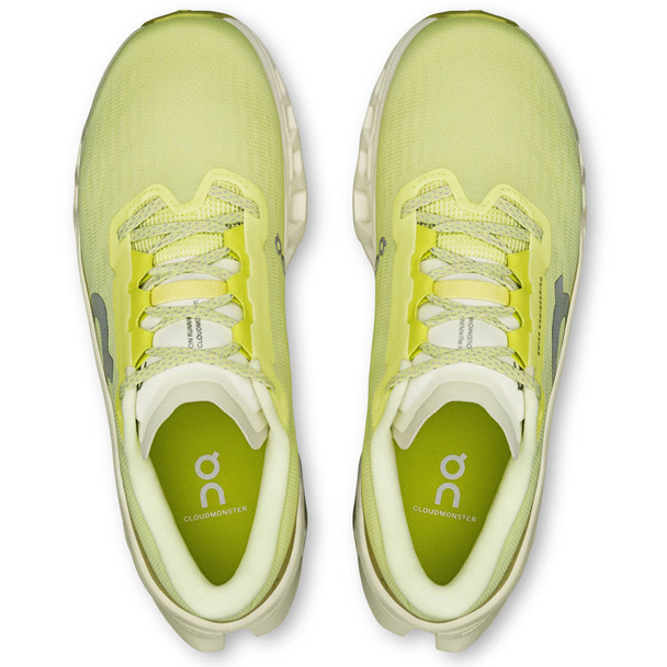 ON FOOTWEAR Women's Cloudmonster 3 Limelight/Seedling Running Shoes