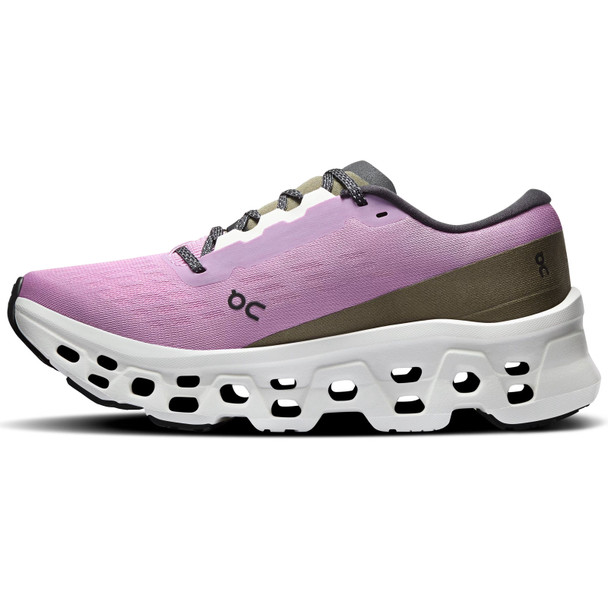 ON FOOTWEAR Women's Cloudmonster 3 Sakura/Ivory Running Shoes