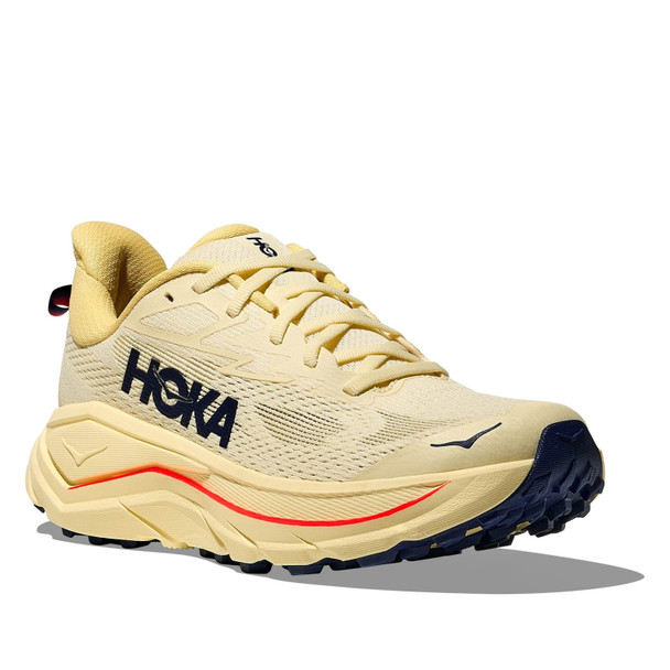 HOKA Women's Challenger 8 Vintage Yellow/Midnight Blue Running Shoes
