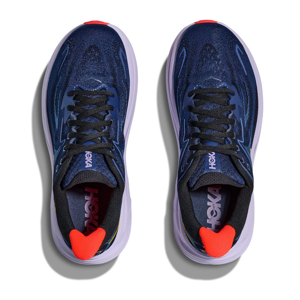 HOKA Women's Clifton 10 Midnight Blue/Starlight Glow Running Shoes