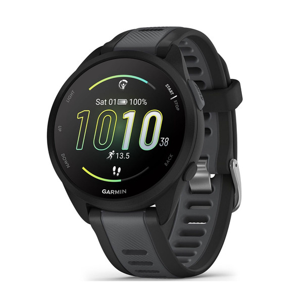 GARMIN Forerunner 165 Music Black/Slate Gray Smartwatch 010-02863-30