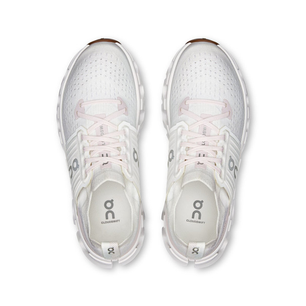 ON FOOTWEAR Women's Cloudswift 4 White/Lily Running Shoes