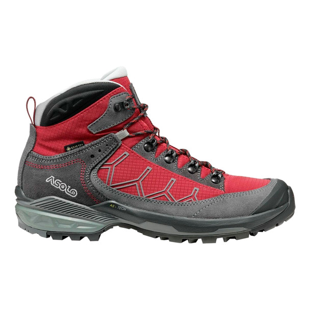 Gray/Carmine Red