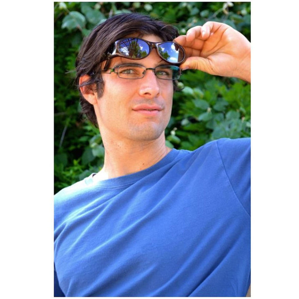 JONATHAN PAUL Aurora Claret/Grey Lens Fitover Sunglasses (1082750)
