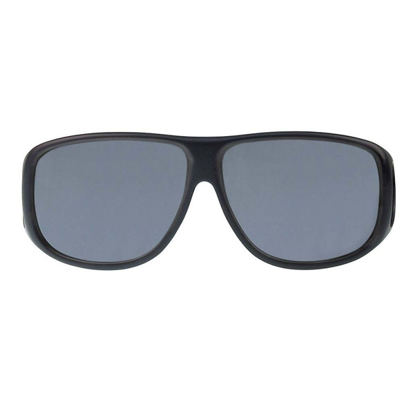 JONATHAN PAUL Aviator Matte Black Frame/PDX Grey Lens Fitover Sunglasses (1082755)