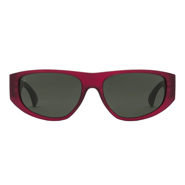 ELECTRIC Jason Momoa Stanton Matte Boars Blood/Grey Polarized Sunglasses (EE20669142)
