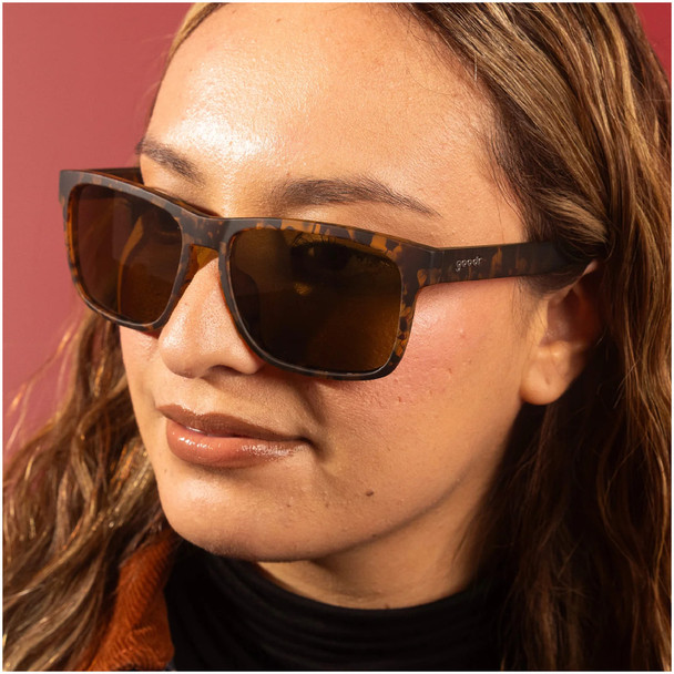 GOODR Unisex Certified Pet Psychic Tortoiseshell Sunglasses (G00730-GRG-02)