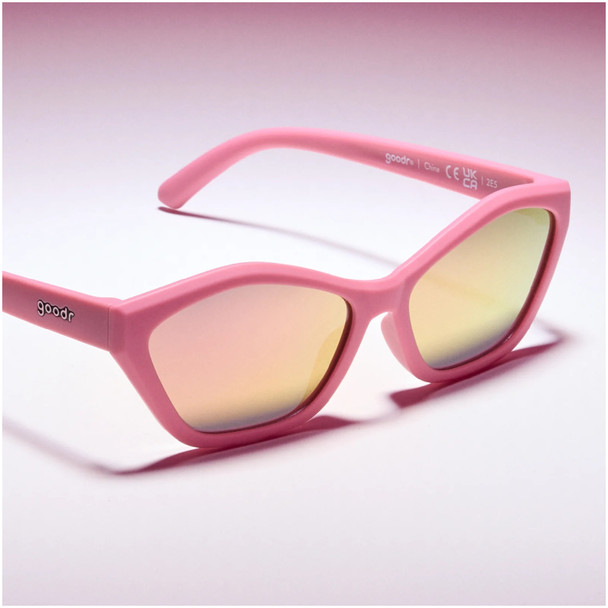 GOODR Unisex Bubblegum Socialite Pink Sunglasses (G00845-DCG-01)