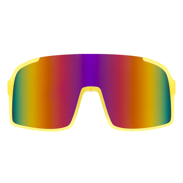 GOODR Unisex Lives Life in All-Caps Yellow Sunglasses (G00895-ATG-01)