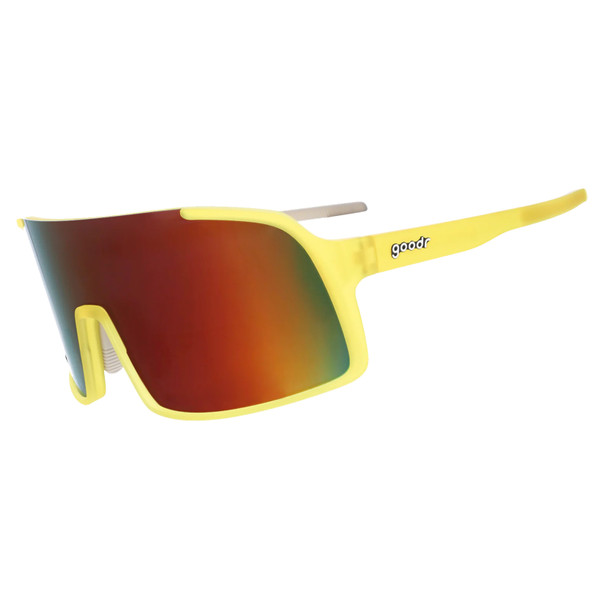 GOODR Unisex Lives Life in All-Caps Yellow Sunglasses (G00895-ATG-01)