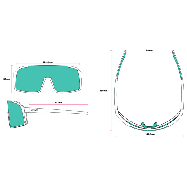 GOODR Unisex Lives Life in All-Caps Yellow Sunglasses (G00895-ATG-01)