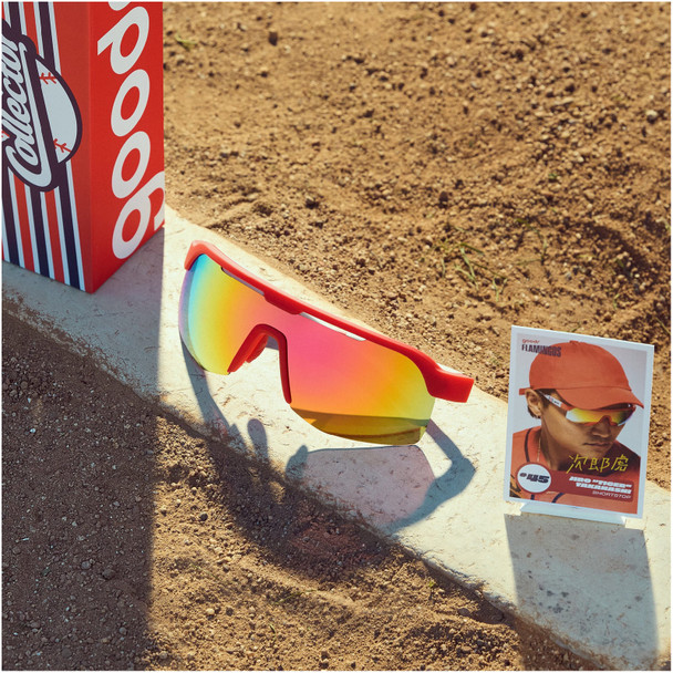GOODR Unisex Rookie Card Energy Red Sunglasses (G00891-BLG-01)