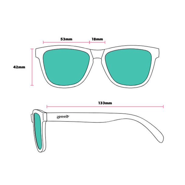 GOODR Bevo Vision Sunglasses (G00157-OG-01)