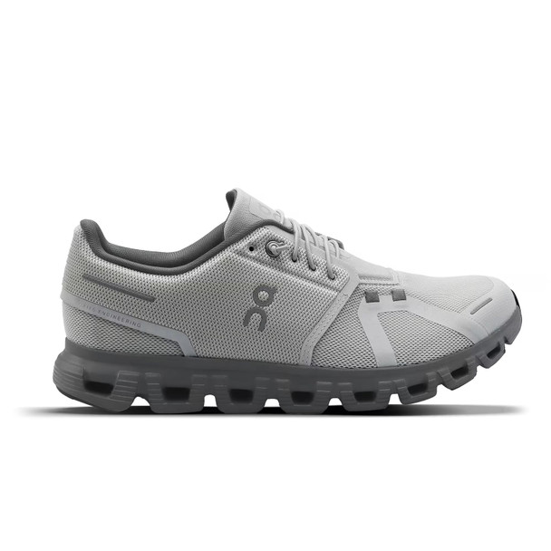 ON FOOTWEAR Men's Cloud 6 Wolf/Rock Running Shoes