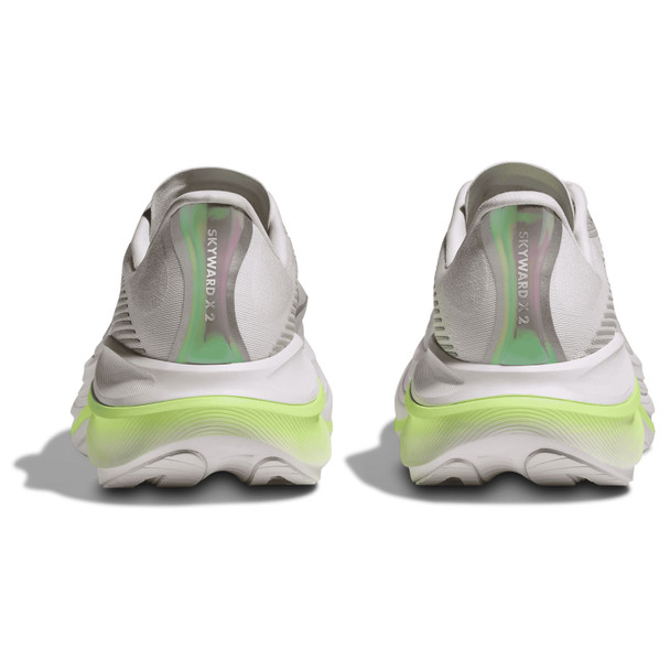 HOKA Men's Skyward X 2 White/Neon Yuzu Running Shoes