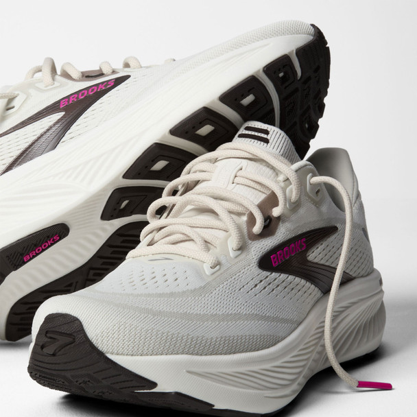 Coconut/Coffee/Fuchsia