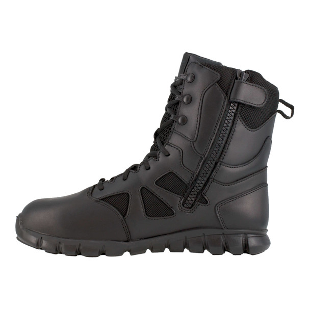 REEBOK Men's Sublite Cushion Tactical 8in Waterproof Black Boot