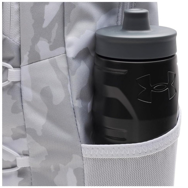 UNDER ARMOUR Hustle Sport Mod Gray/Metallic Silver Backpack (1364181-026-OSFA)