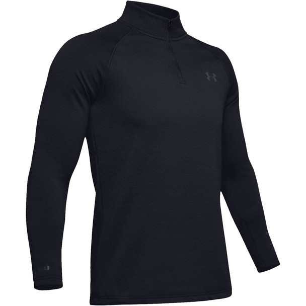 UNDER ARMOUR Men's ColdGear Base 4.0 1/4 Zip Shirt