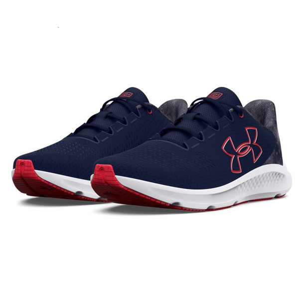 UNDER ARMOUR Men's Charged Pursuit 3 Freedom Midnight Navy Running Shoe