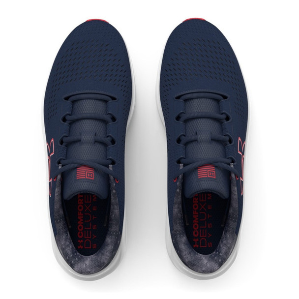 UNDER ARMOUR Men's Charged Pursuit 3 Freedom Midnight Navy Running Shoe