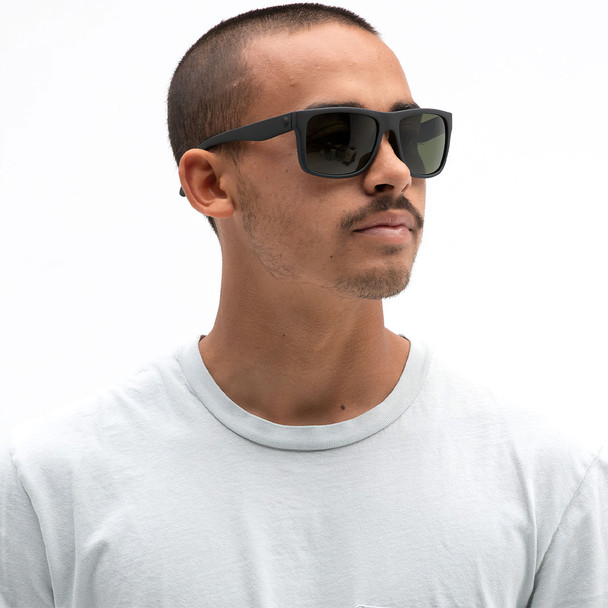 ELECTRIC Swingarm Matte Black/Gray Polarized Sunglasses (EE12901042)