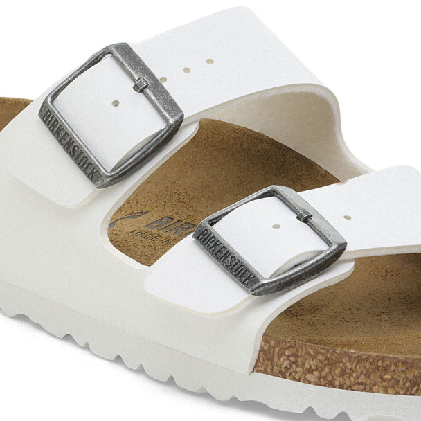 BIRKENSTOCK Arizona Birko-Flor White Sandals
