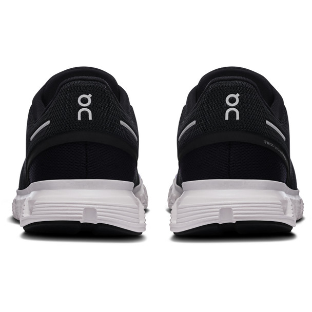 ON FOOTWEAR Women's Cloud 6 Wide Black/White Shoes