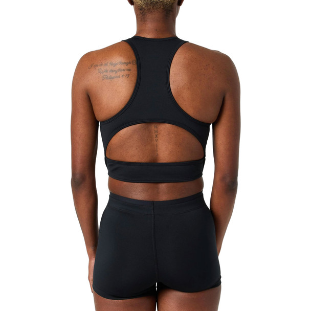 NEW BALANCE Women's Fast Days Fitted Crop Black Tank