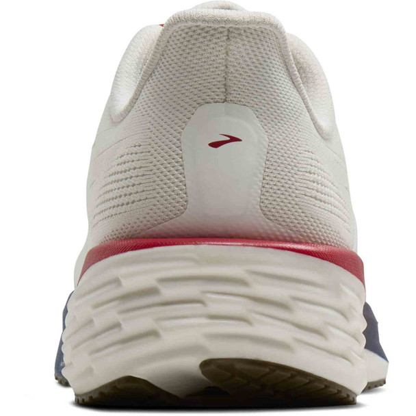 BROOKS Men's Launch 12 USA Limited Edition Coconut/Red/Blue Running Shoes