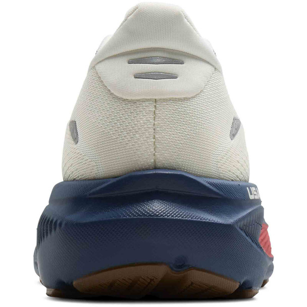 BROOKS Men's Ghost 18 USA Limited Edition Coconut/Red/Blue Running Shoes