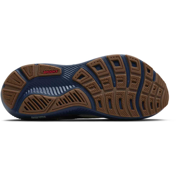BROOKS Women's Ghost 18  USA Limited Edition  Coconut/Red/Blue Running Shoes
