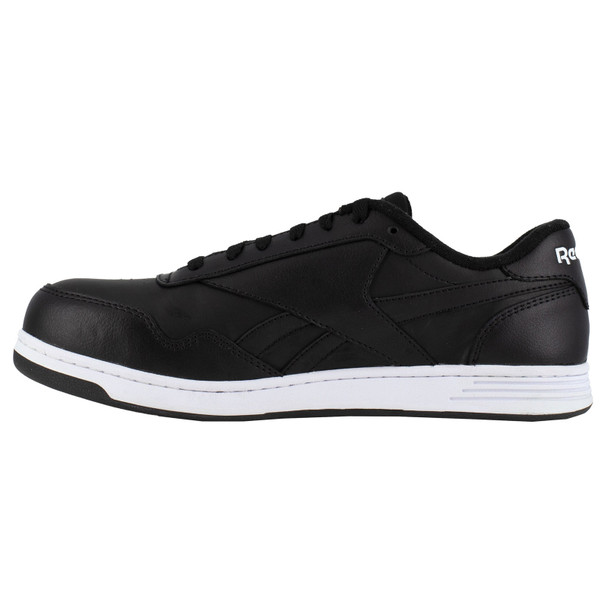 REEBOK Men's Club MEMT Composite Toe Black/White Work Sneakers