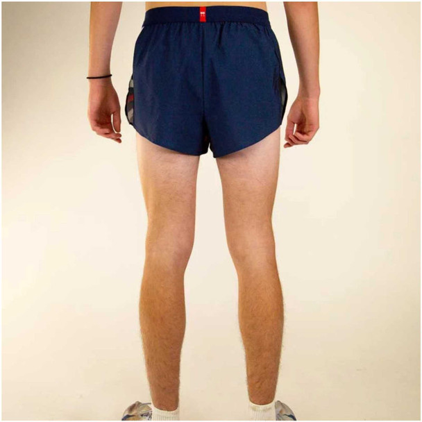 CHICKNLEGS Men's USA Eagle 2in DS Split Shorts