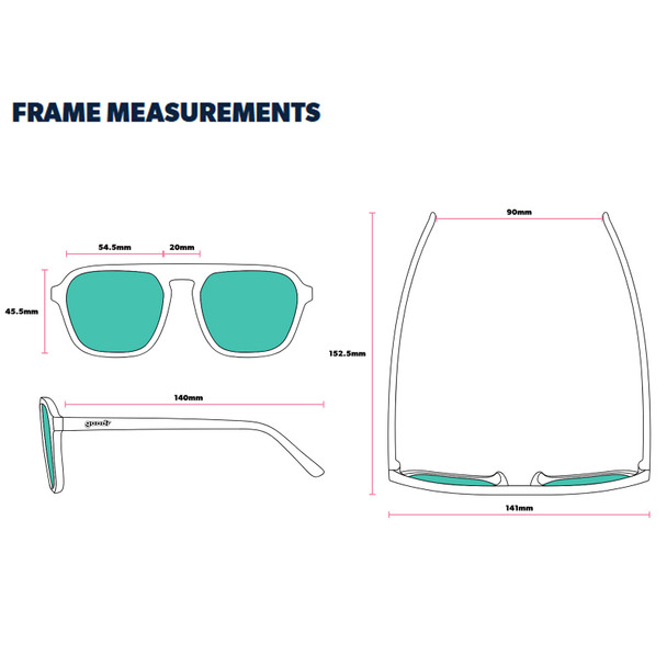 GOODR Hygge and Seek in Copenhagen Sunglasses (G00969-RTG-01)