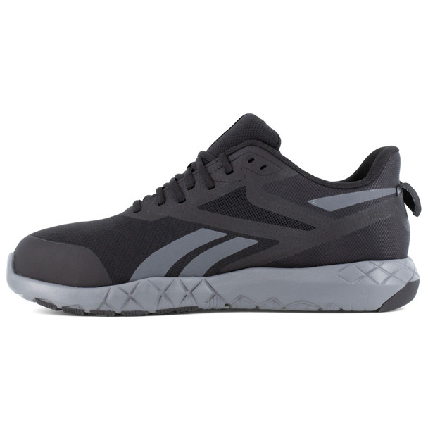 REEBOK Men's Flexagon Force XL Composite Toe Black/Gray Work Shoes