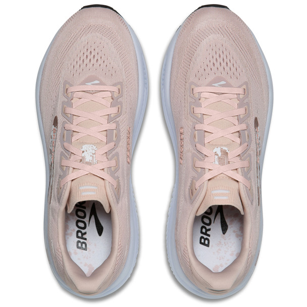 BROOKS Women's Ghost 18 Limited Edition Peach Whip/White/Black Running Shoes