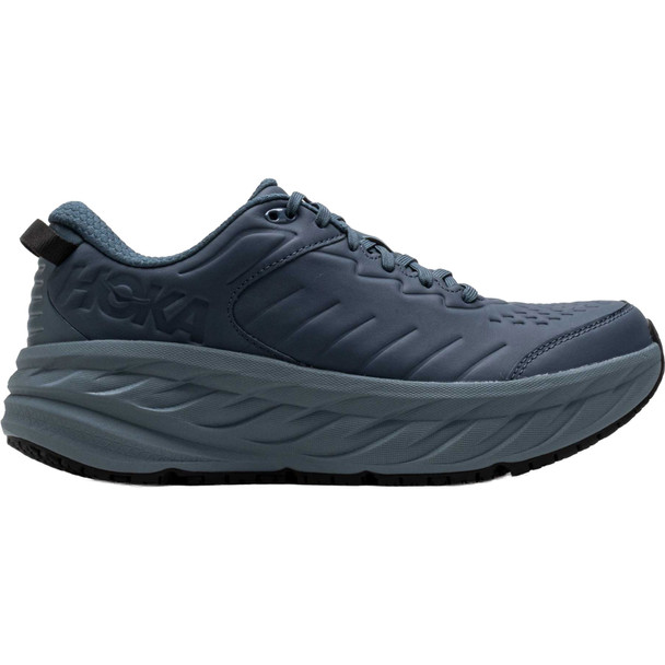 HOKA Men's Bondi SR Faded Navy/Carbon Black Shoe