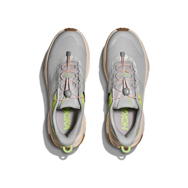 HOKA Women's Transport 2 Cosmic Gray/Neon Yuzu Walking Shoes