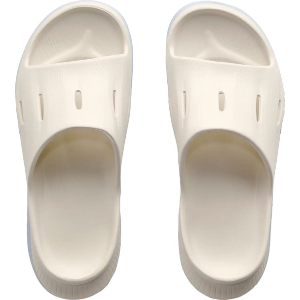 HOKA Unisex Ora Recovery Slide 3 Alabaster/Ambient Blue Slides
