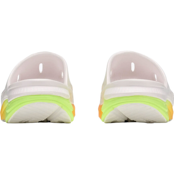 HOKA Unisex Ora Recovery Slide 3 White/Neon Yuzu Slides