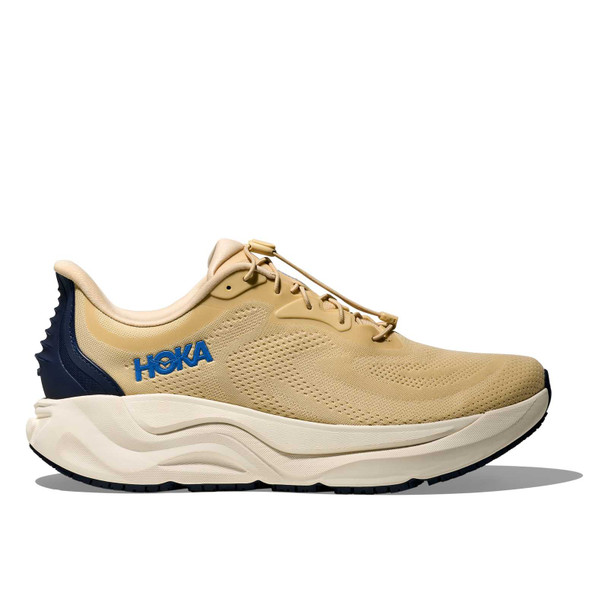 HOKA Men's Arahi SR Barley Flour/Virtual Blue Running Shoes